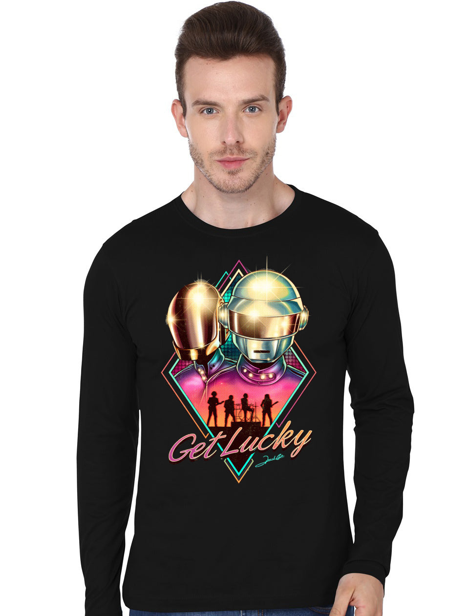 Get Lucky Full Sleeve T-Shirt