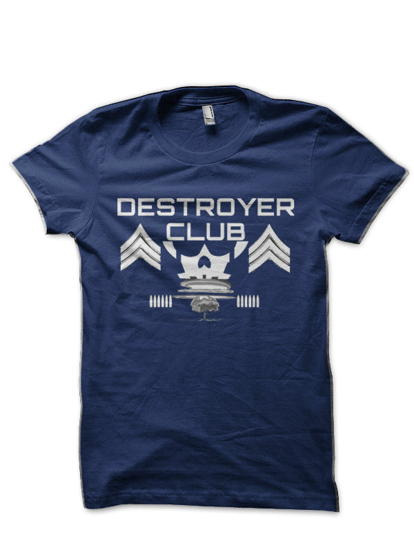 Destroyer Club Half Sleeve T-Shirt