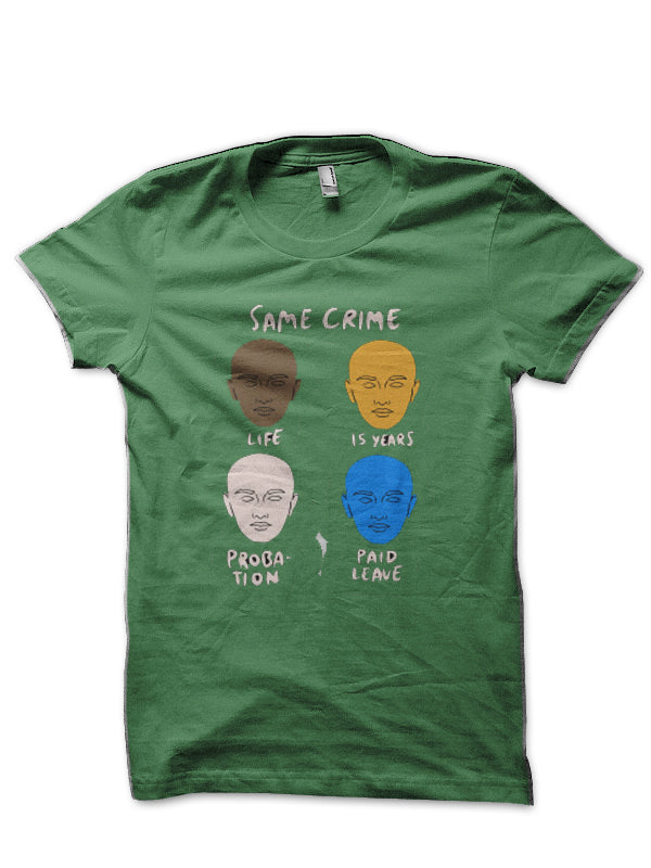 Same Crime Half Sleeve T-Shirt