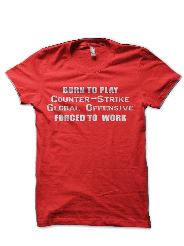 Counter Strike Global Offensive Half Sleeve T-Shirt