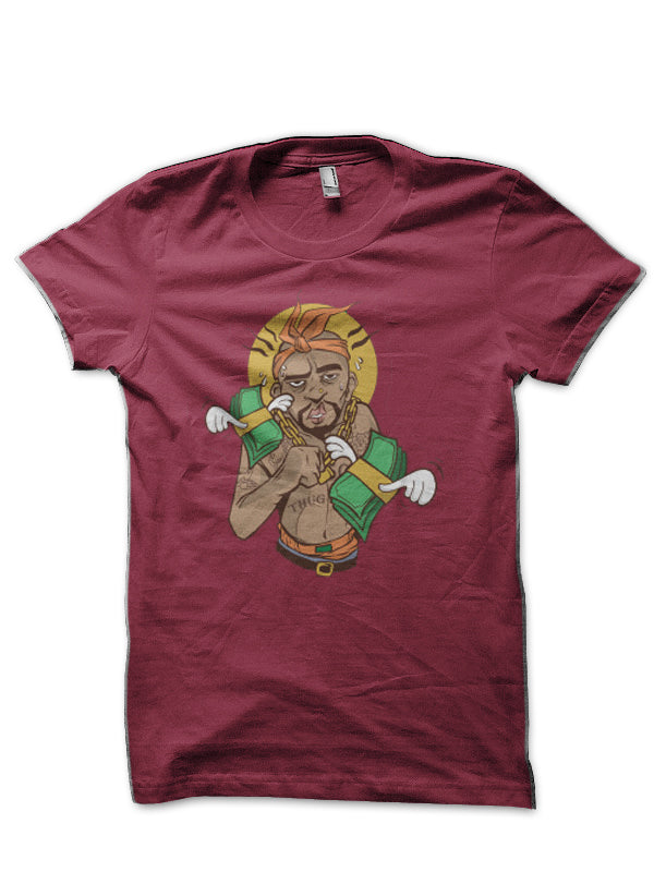 Thumb Life.Thug Guy Half Sleeve T-Shirt