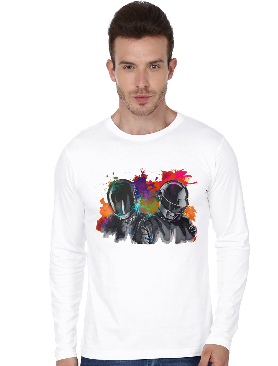 Daft Punk Paint Splatter T-Shirt