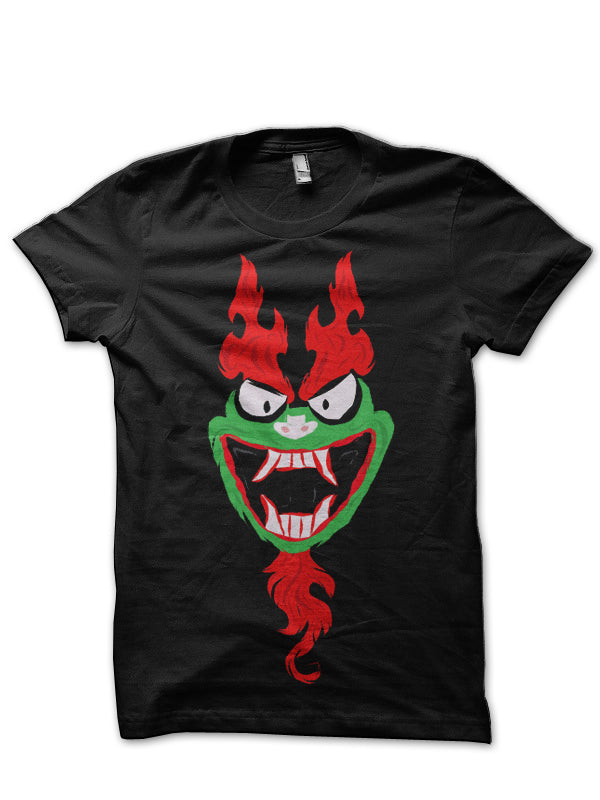 Aku – Face Of Evil Black T-Shirt