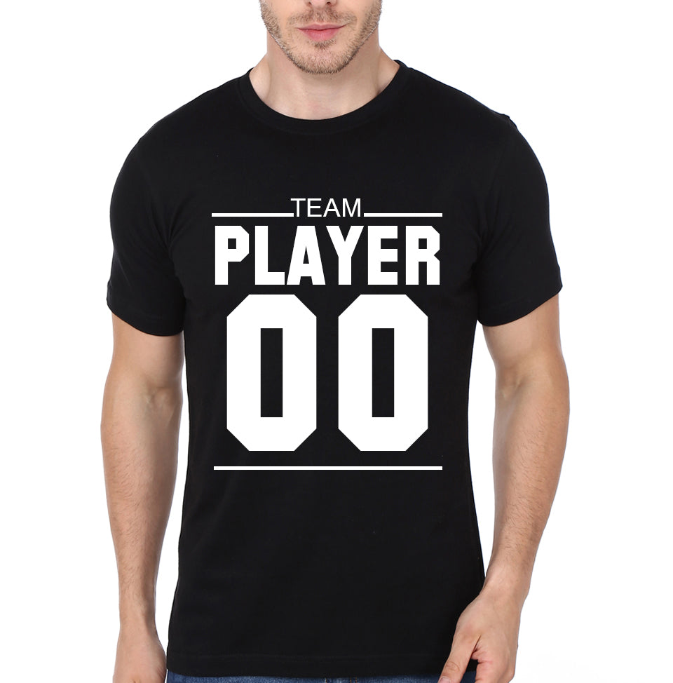 Team Player Black Tee