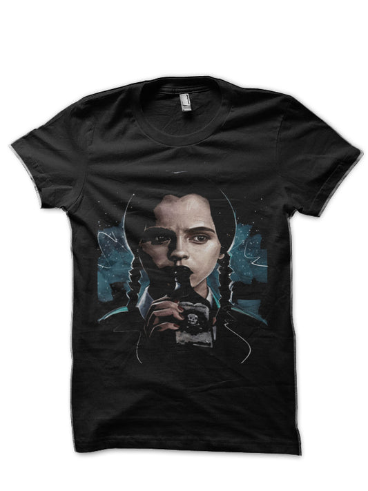 Wednesday Addams Black T-Shirt