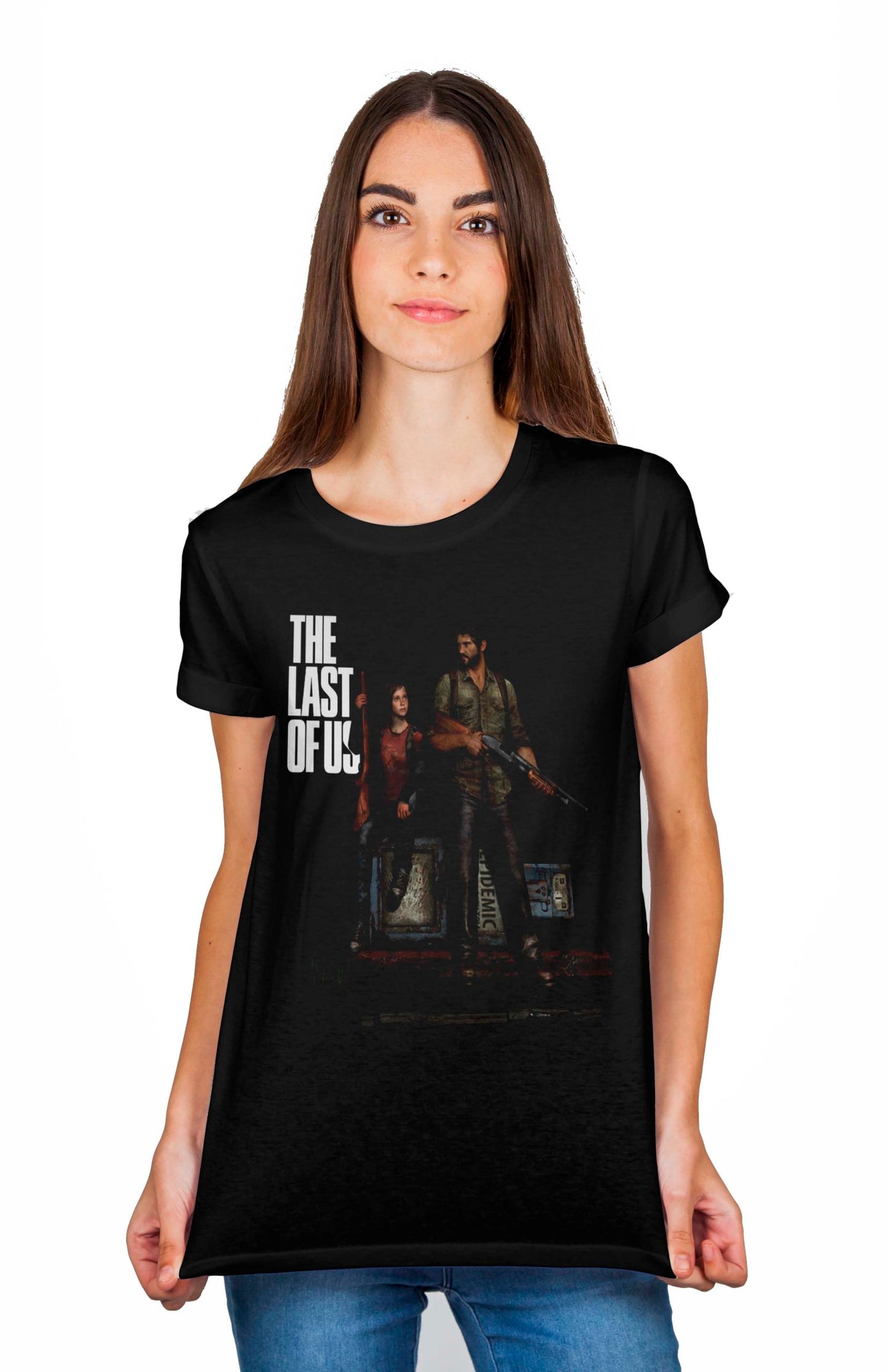The Last Of Us Girl’s Black T-Shirt