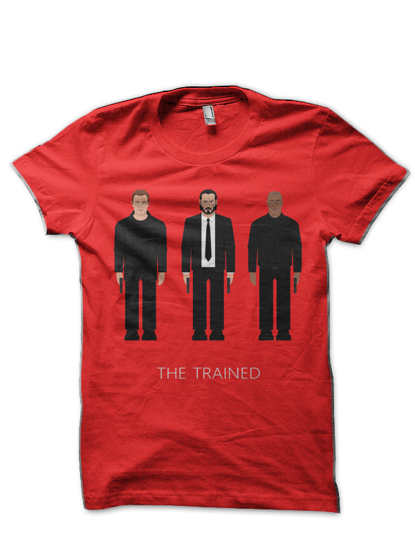 THE…TRAINED Red T-Shirt