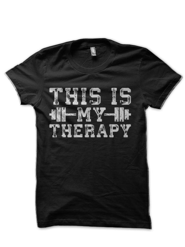 This Is My Therapy Half Sleeve T-Shirt