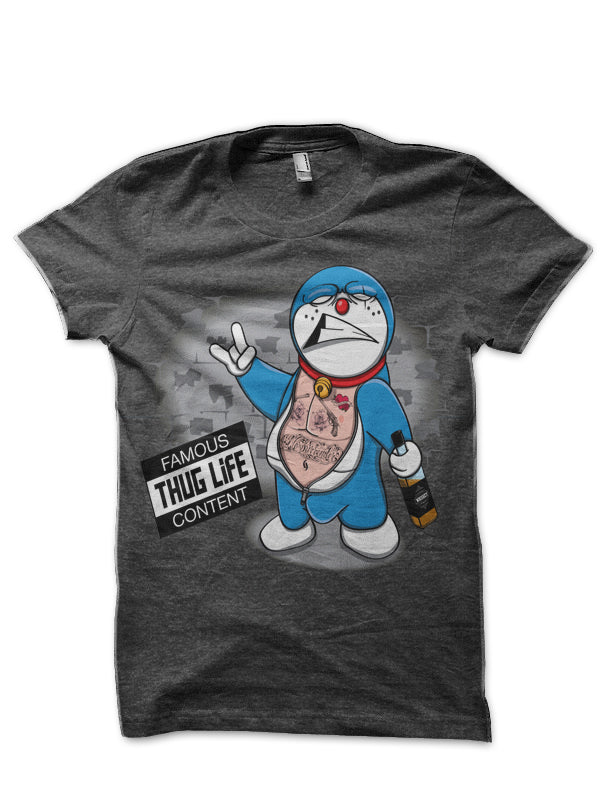 Doraemon – Thug Life T-Shirt