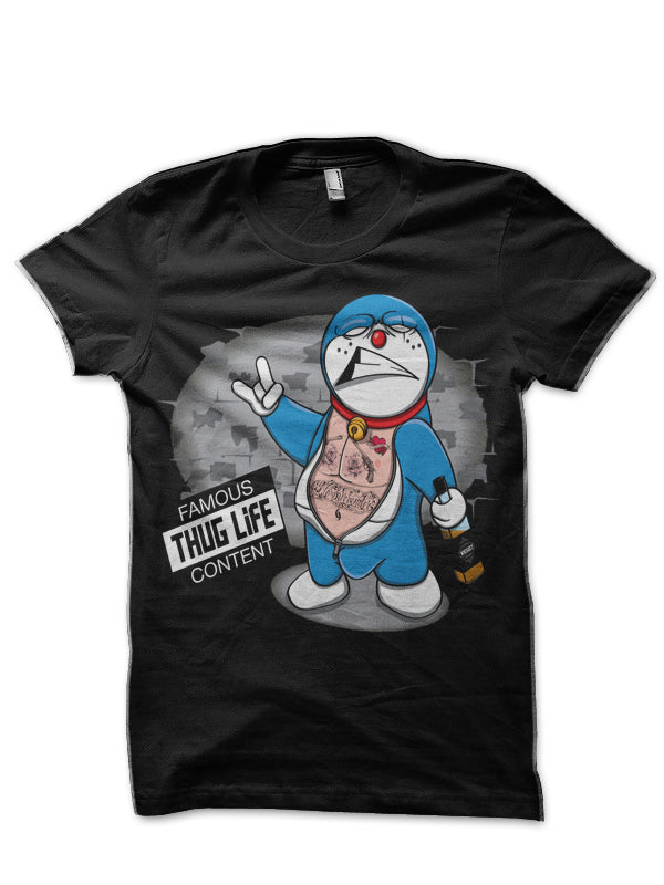 Doraemon – Thug Life T-Shirt