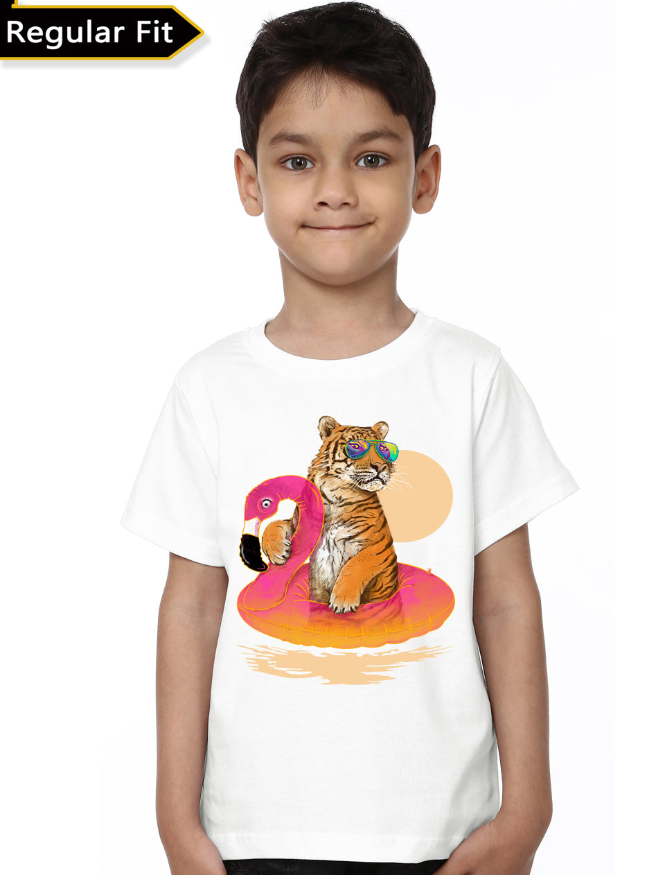 Chilling Tiger Kids T-Shirt