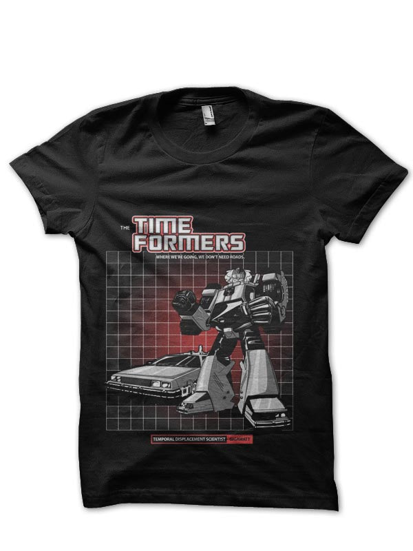 Time Formers Black T-Shirt