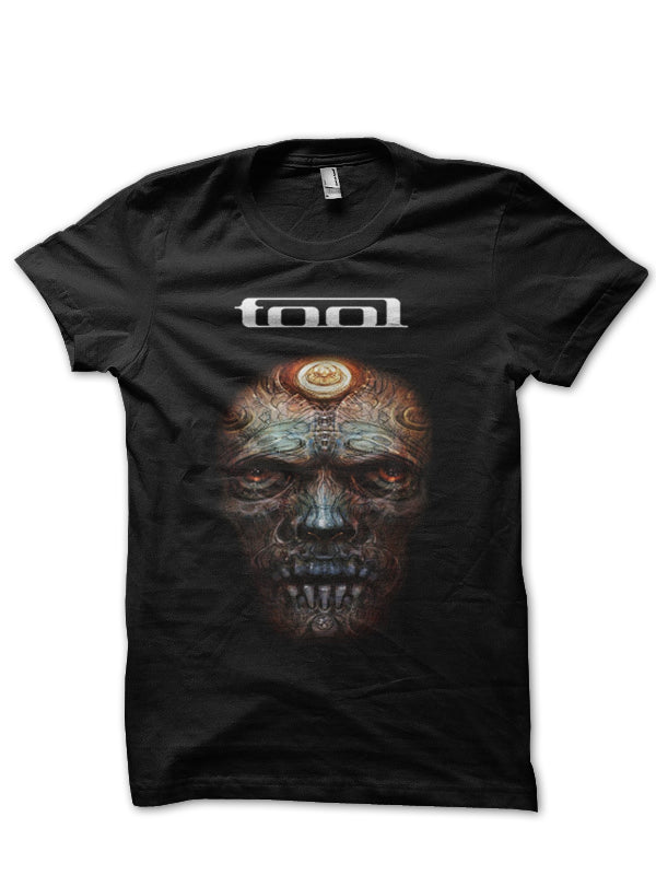 Tool half Sleeve Black T-Shirt