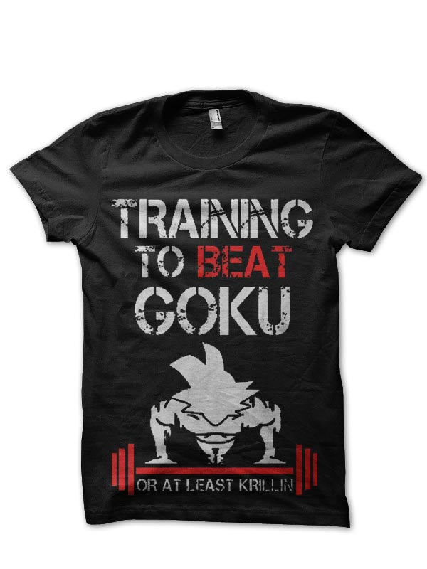 Goku Workout Black T-Shirt
