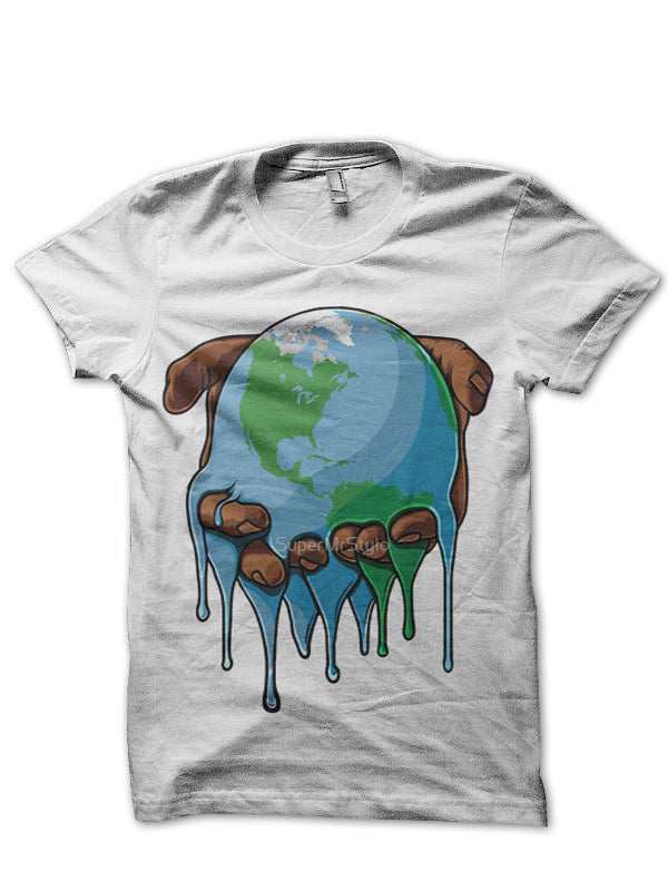 Travis Scott Earth White T-Shirt