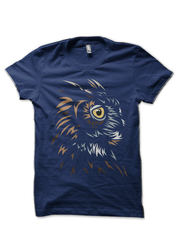 Tribal owl Profile T-Shirt