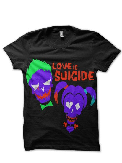 True Love Suicide Squad Black T-Shirt