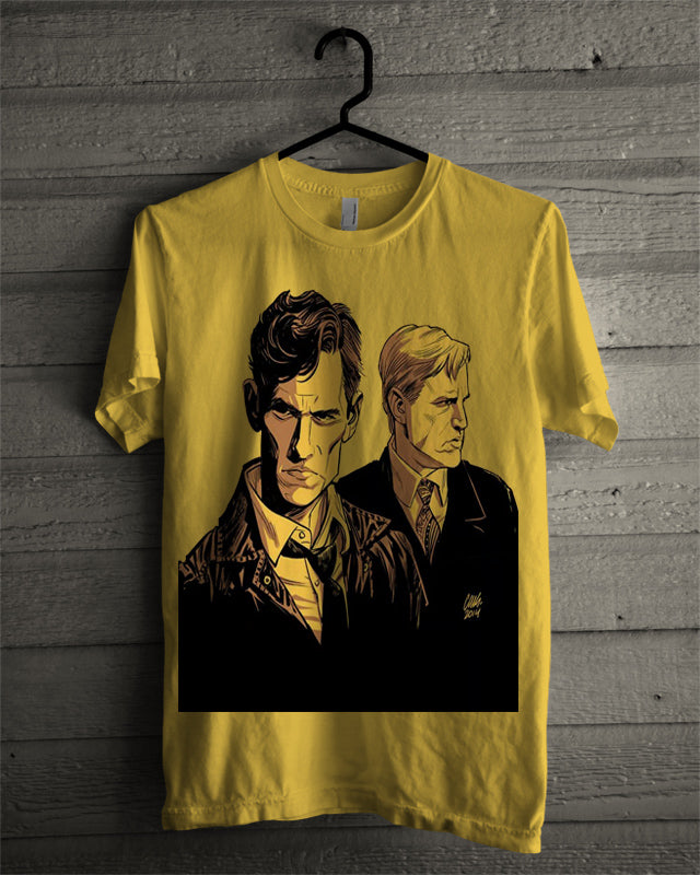 Two Guys Yellow Tee