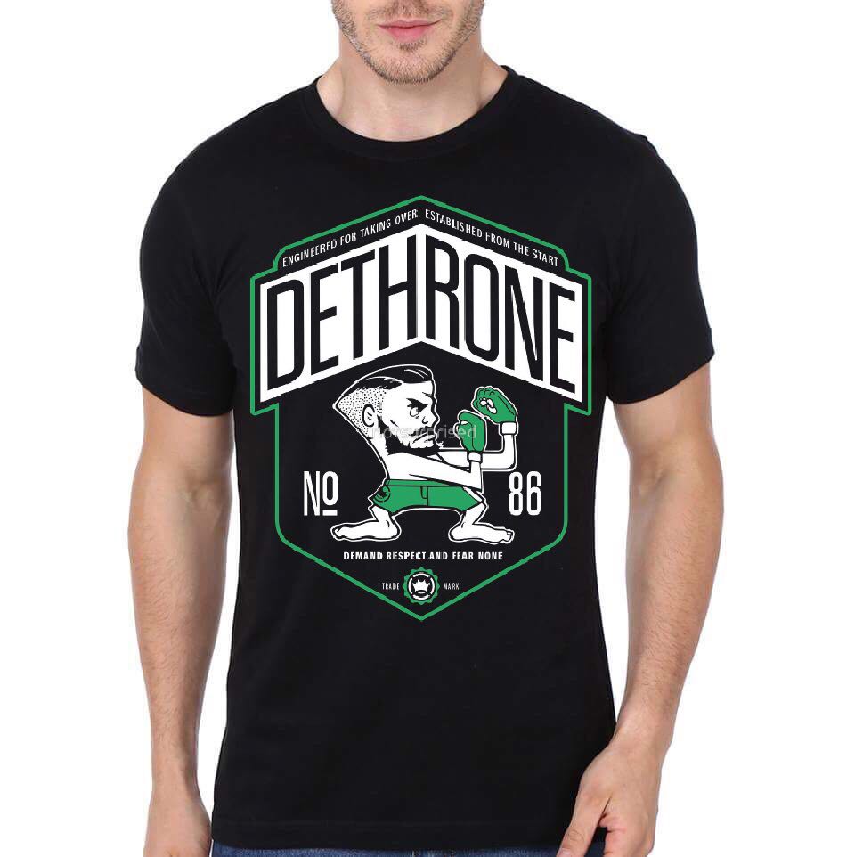 Dethrone No. 86 Black T-Shirt