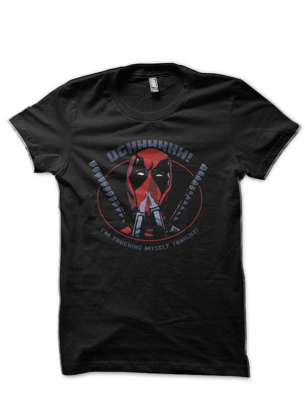 Touching Myself Tonight Black T-Shirt