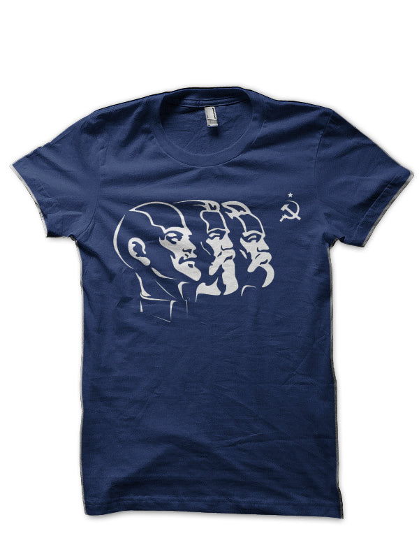 Lenin USSR Communism Hammer And Sickle Soviet T-Shirt