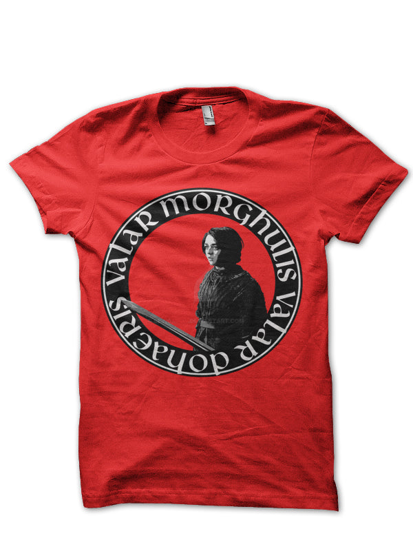 Arya Stark Valar Morghulis T-Shirt