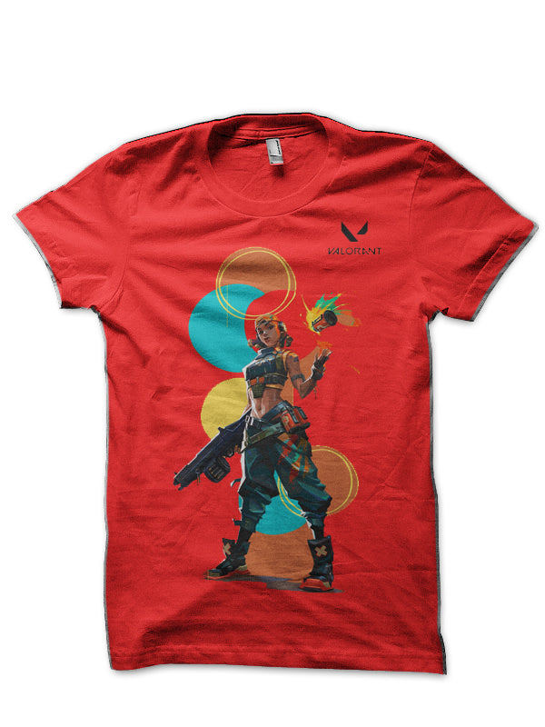 Valorant Raze Red T-Shirt