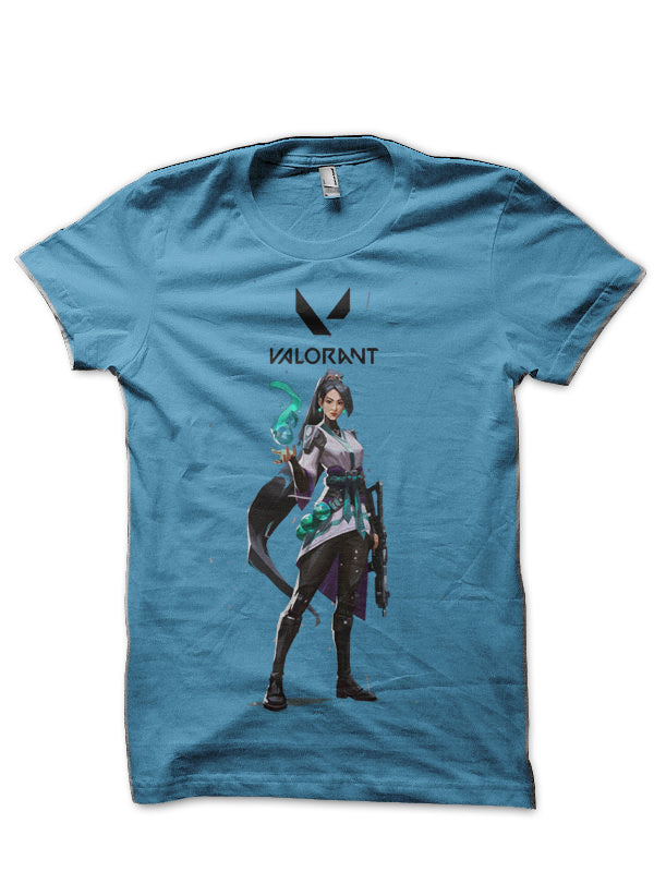 Valorant Sage Light Blue T-Shirt