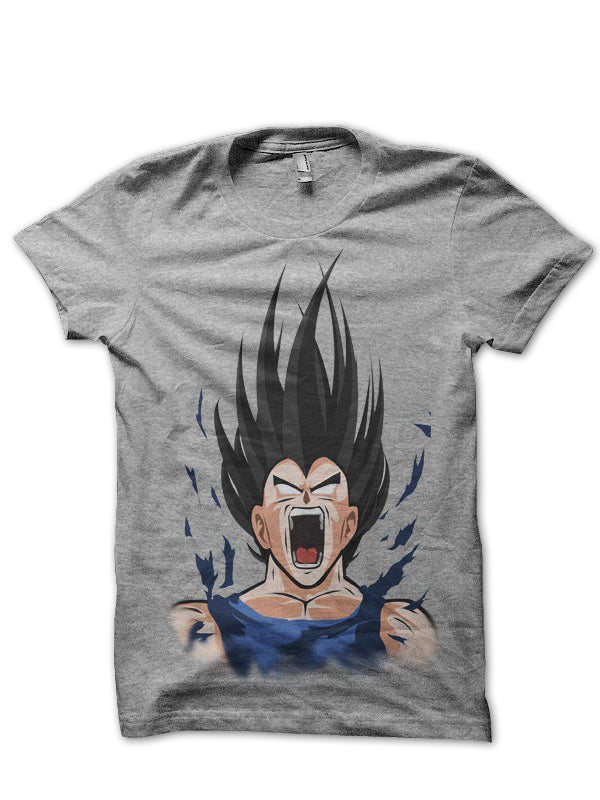 Vegeta Grey T-Shirt