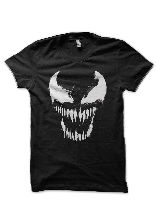 Venom’s Skull Black T-Shirt
