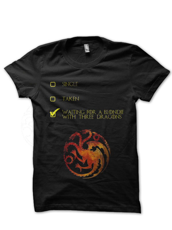 Targaryen Love Black T-Shirt