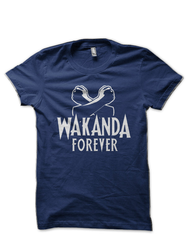 Black Panther Wakanda Forever Salute T-Shirt