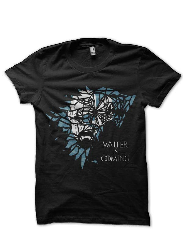 Walter IS Coming Black Tee