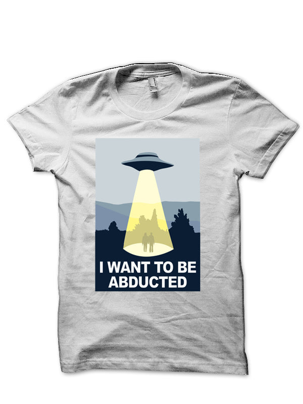 Abducted White T-Shirt