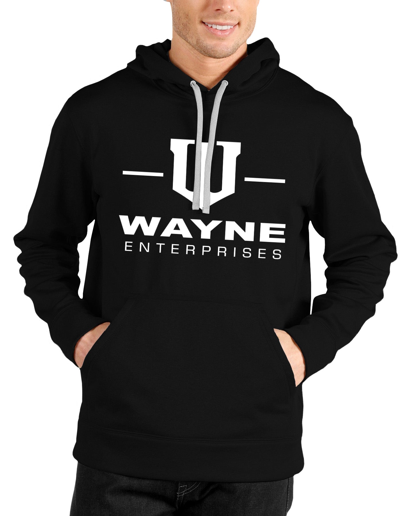 Justice League Wayne Blue Hoodie
