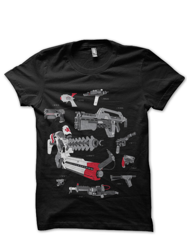 Ready With Weapons Black T-Shirt