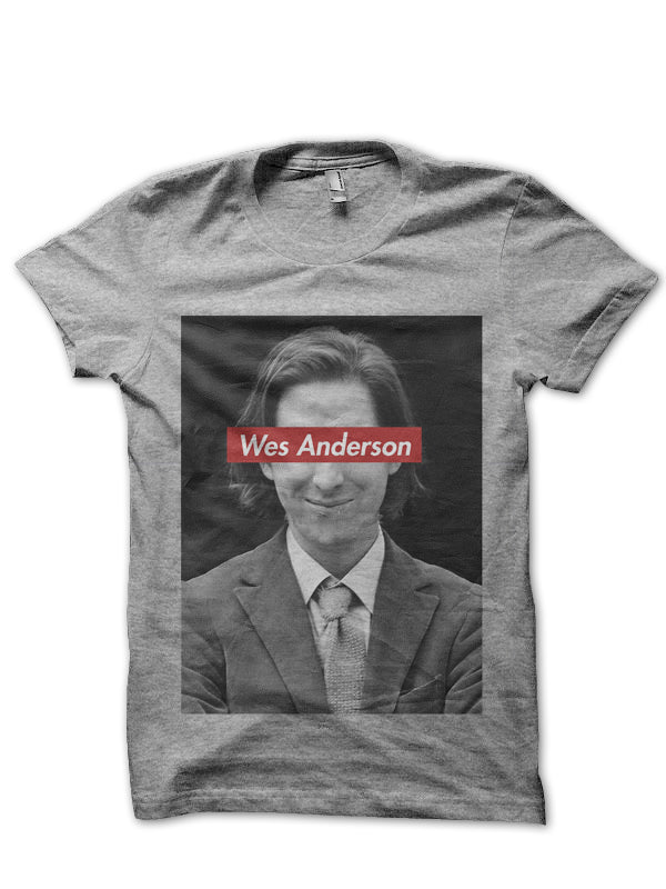 Wes Anderson Grey T-Shirt