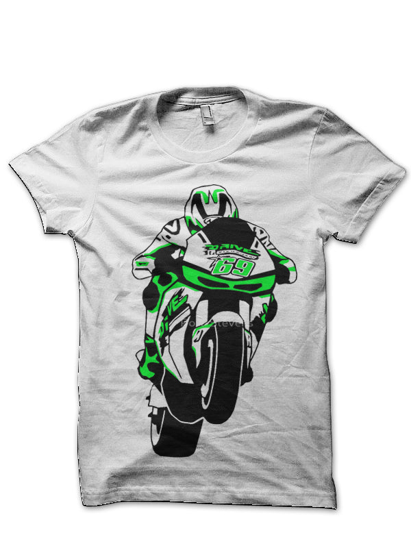 Indy Moto Gp White T-Shirt