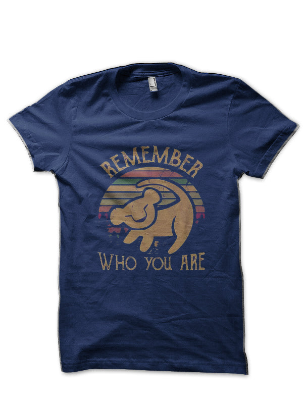 Remember Who You Are Half Sleeve T-Shirt