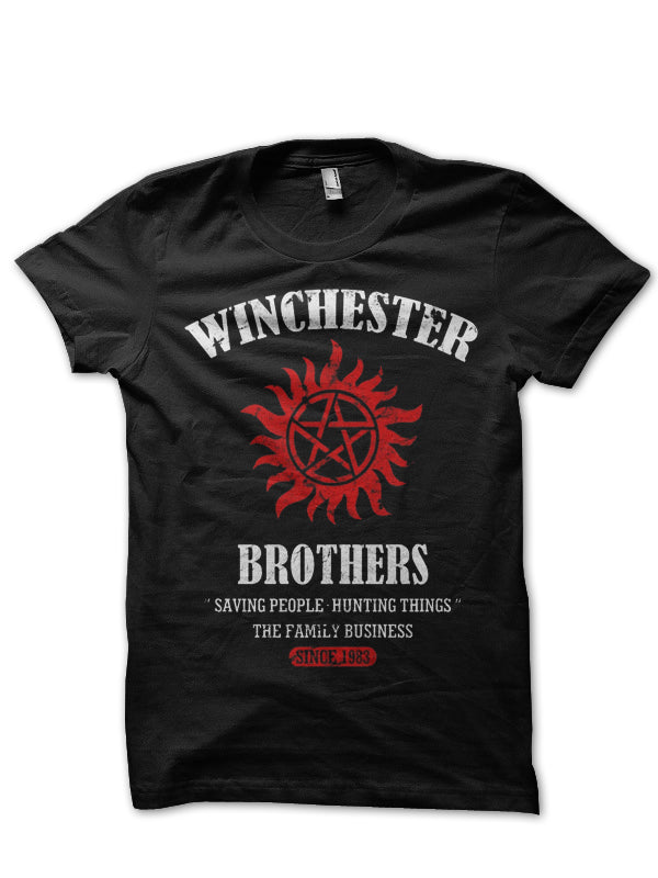 Winchester Bro Black Tee