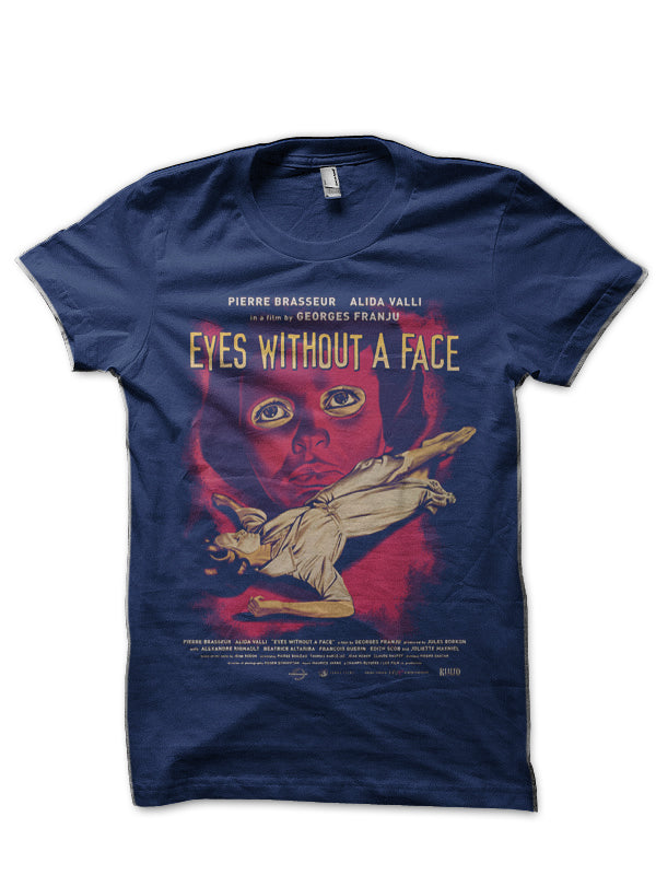 Eyes Without A Face Half Sleeve T-Shirt