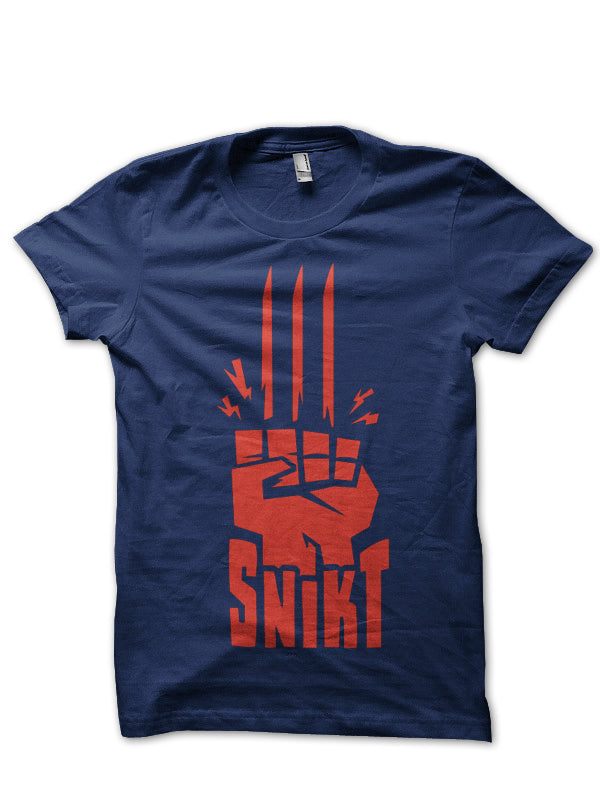 Wolverine Claws Dark Blue Tee (Yellow & Black Available)