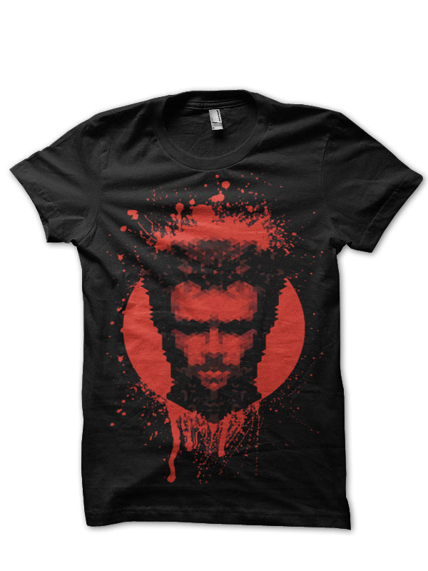Wolverine Face Black Tee