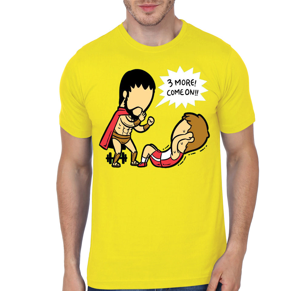 This Is Workout Yellow Tee (Grey Available)