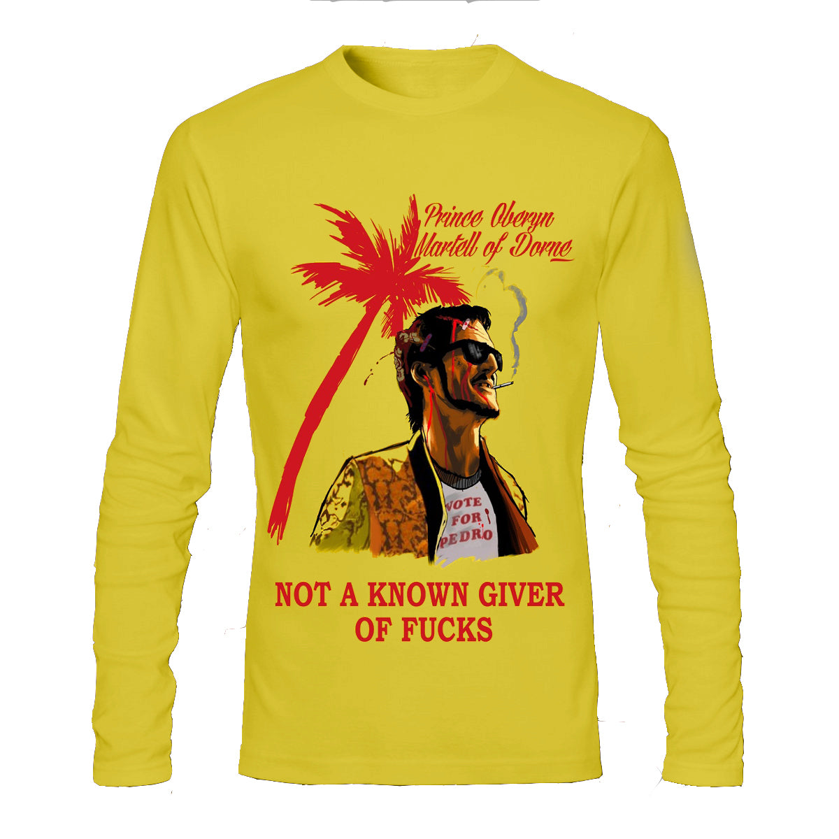 Prince Oberyn Yellow Full Sleeve Tee