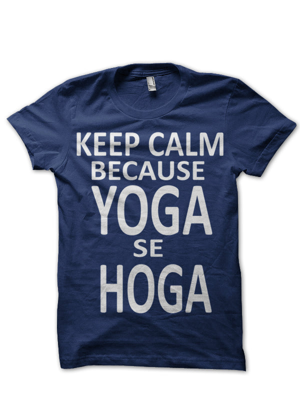 Keep Calm Yoga T-Shirt