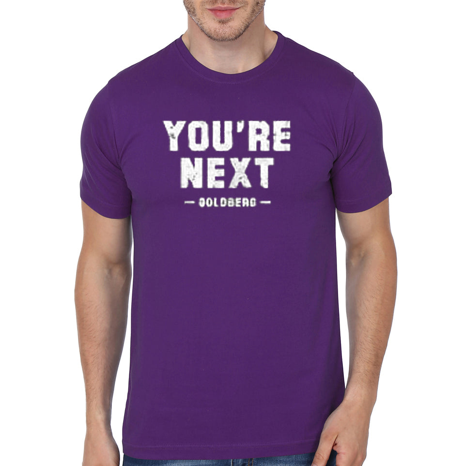 You’Re Next Purple Half Sleeve T-Shirt