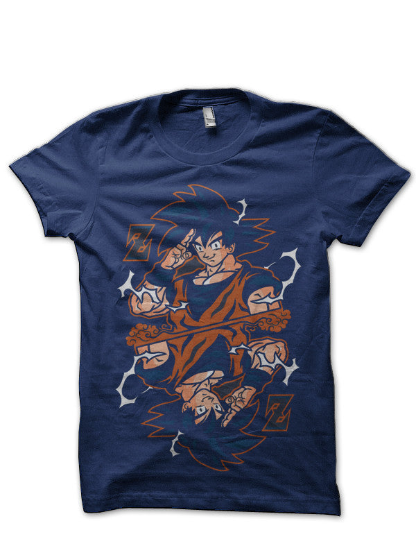 Z Warrior Goku Navyhttps://www.swagshirts99.com/product/z-warrior-goku-navy-blue-t-shirt/ Blue T-Shirt